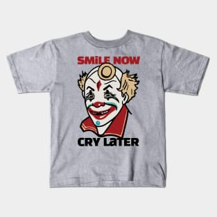 Vintage Smilling Clown Kids T-Shirt